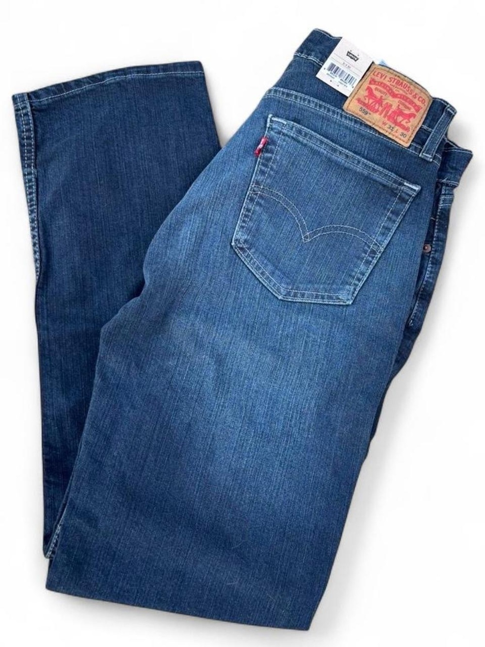 NWT Levi's Men's Straight Leg Dark Blue Jeans